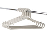 Joseph & Joseph Orderly Anti-Tangle Anti-Slip Garment Hangers, Ecru, 5-pk image 3
