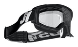 Just1 Vitro Powersports Anti-Fog Scratch-Resistant Goggles, Black