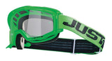 Just1 Vitro Powersports Anti-Fog Scratch-Resistant Goggles, Fluorescent Green