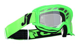 Just1 Vitro Powersports Anti-Fog Scratch-Resistant Goggles, Fluorescent Green image 3