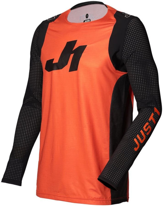 Just1 Youth Flex Motocross Jersey, Orange/Black