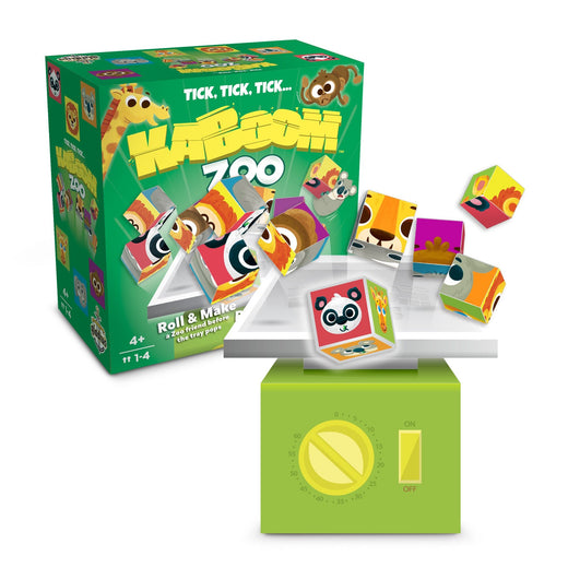 Kaboom Zoo Dice Rolling Game, Ages 4+