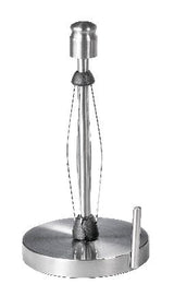 Kamenstein Perfect Tear Stainless Steel Upright Paper Towel Holder with Weighted Base, 13-in H