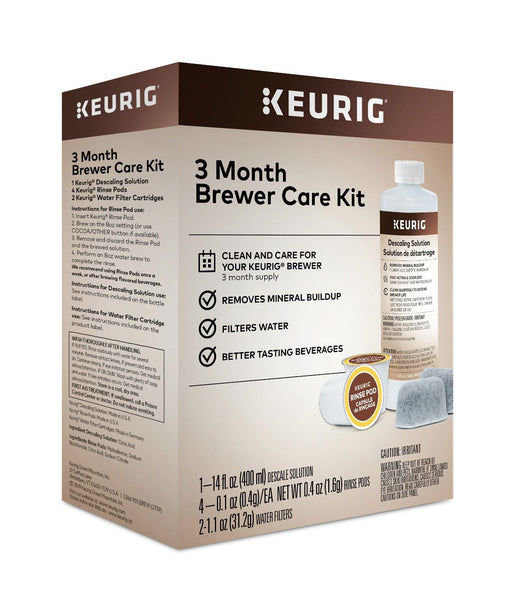 Keurig 3 Month Brewer Maintenance Care Kit