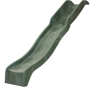 KidKraft Outdoor Plastic Wave Slide, Green, Ages 3 -10