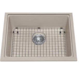 Kindred Mythos Kitchen Granite Undermount Single Sink, 23-in