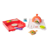 Kinetic Sand 4-Colour SquishPizza Set with Rising Action image 3