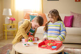 Kinetic Sand 4-Colour SquishPizza Set with Rising Action image 6