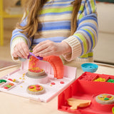 Kinetic Sand 4-Colour SquishPizza Set with Rising Action image 8