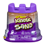 Kinetic Sand Kids Moldable Play Sand & Castle Container, 4.5-oz, Assorted Colours, Ages 3+