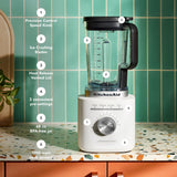 KitchenAid 10-Speed Porcelain Pure Power Blender with Control Knob image 5