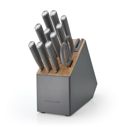 KITCHENAID 12PC CHARCOAL GRAY SELF-SHARPENING SET