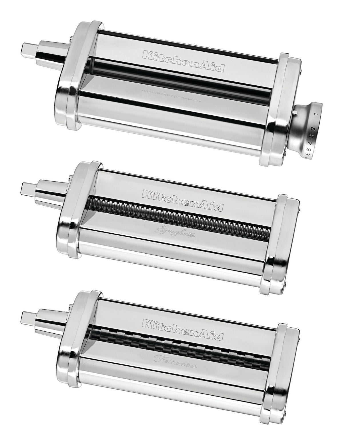 KitchenAid 3-Piece Pasta Roller & Cutter Attachment Set