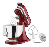 KitchenAid 4.5 Quart Tilt-Head Stand Mixer with 10 Speeds, Empire Red image 4