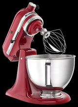 KitchenAid 4.5 Quart Tilt-Head Stand Mixer with 10 Speeds, Empire Red image 6