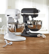 KitchenAid 5.5 Quart Bowl-Lift Stand Mixer, 11 Speed Professional Mixer, White image 4