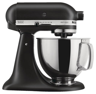 KitchenAid Artisan Series 5-Quart Tilt-Head Stand Mixer, Matte Black