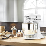 KitchenAid Artisan Series 5-Quart Tilt-Head Stand Mixer, White image 6