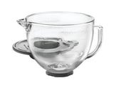 KitchenAid Artisan Tilt-Head Stand Mixer Bowl with Measurement Markings & Lid, 5qt