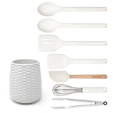 KITCHENAID CLASSIC 8PC SET WITH CROCK, PROCELAIN