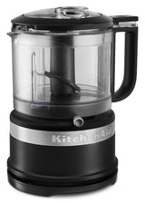 KitchenAid Compact Food Chopper with Dishwasher Safe Parts, Black