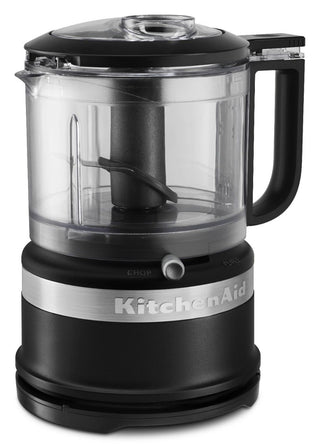KitchenAid Compact Food Chopper with Dishwasher Safe Parts, Black