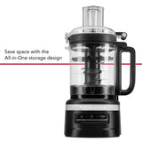 KitchenAid Food Processor Plus Black Matte, 9 Cups image 3