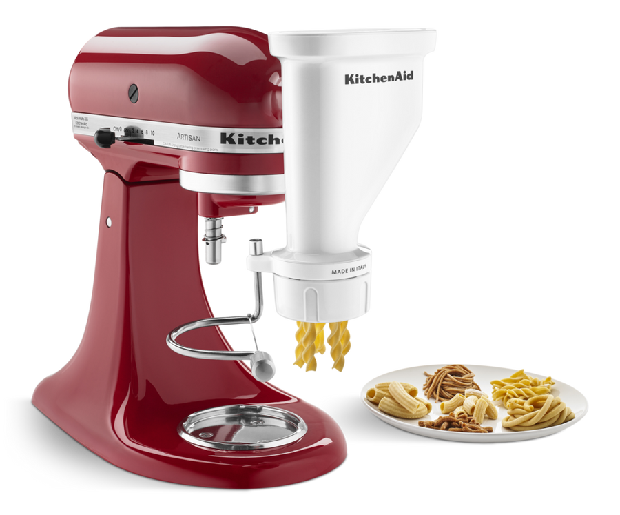 KitchenAid Gourmet Pasta Press Stand Mixer Attachment with 6 Change Discs