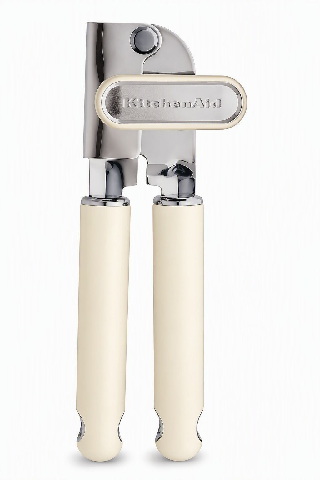 KitchenAid Gourmet Soft Grip Stainless Steel Can Opener, Almond Cream