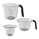 KitchenAid Plastic Measuring Cup Set, 3-pc