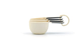 KitchenAid Plastic Measuring Cups, Almond Cream image 4