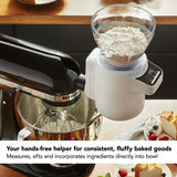 KitchenAid Sifter & Scale Stand Mixer Attachment, 4-Cups image 5
