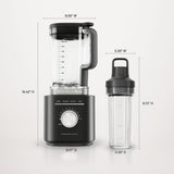 KitchenAid Single Blender with Jar, Precision Control, Black image 3