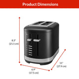 KITCHENAID Toaster with Extra-Wide Slots, Matte Black image 4