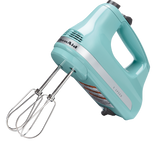 KitchenAid Ultra Power 5-Speeds Hand Mixer with Turbo Beater Aqua Sky