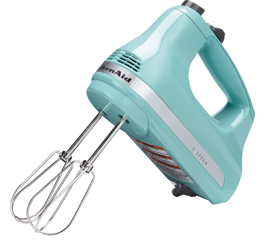 KitchenAid Ultra Power 5-Speeds Hand Mixer with Turbo Beater Aqua Sky