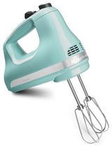 KitchenAid Ultra Power 5-Speeds Hand Mixer with Turbo Beater Aqua Sky image 3