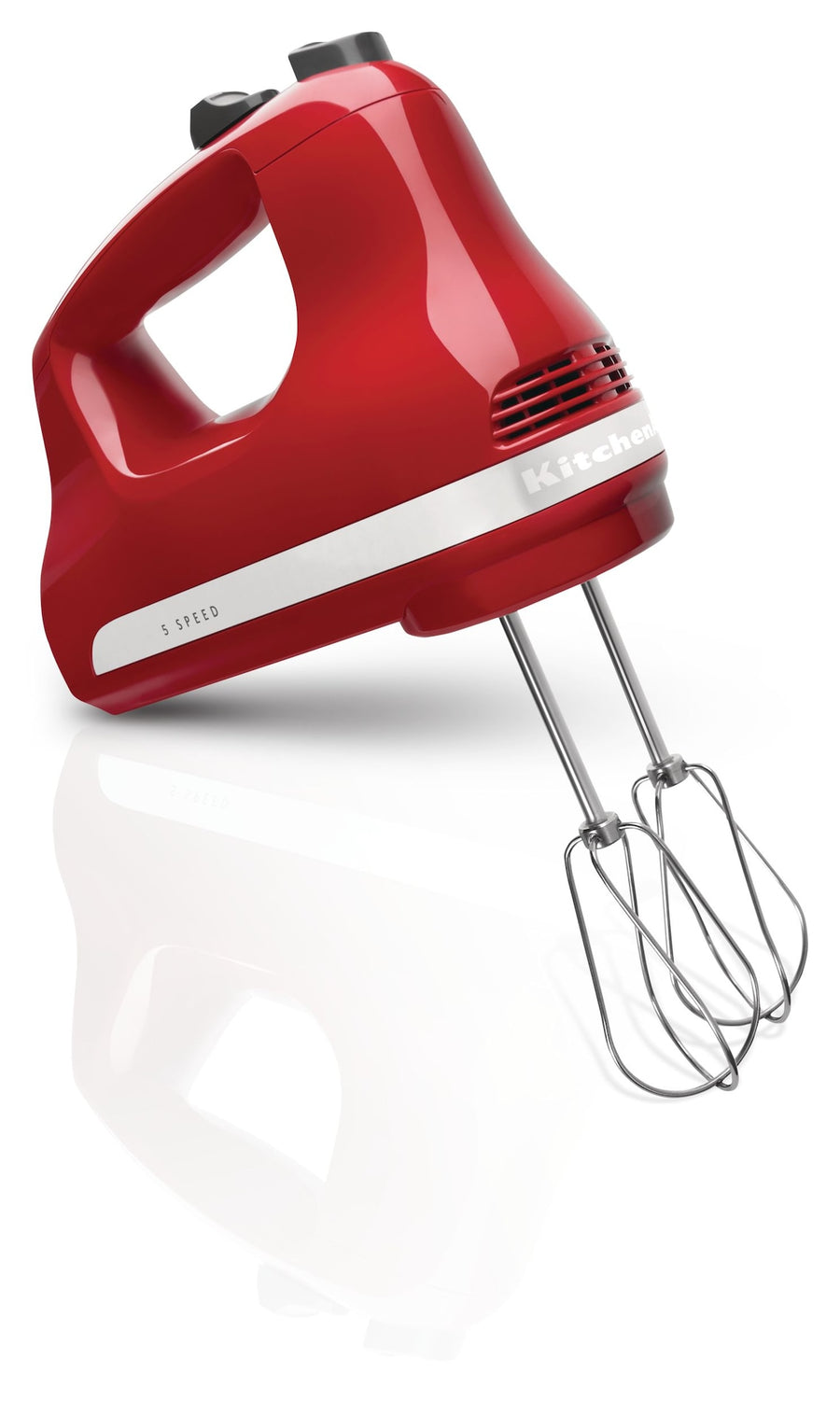 KitchenAid Ultra Power 5-Speeds Hand Mixer with Turbo Beater Empire Red
