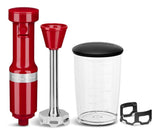 KitchenAid Variable Speed Corded Hand Blender with Blending Jar, Empire Red image 2