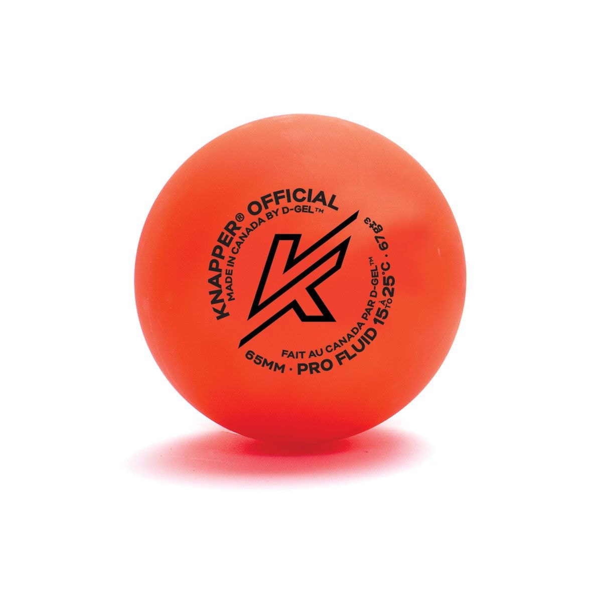 Knapper AK Pro Fluid Dek Hockey Balls, 67g, Mixed Bag of 12