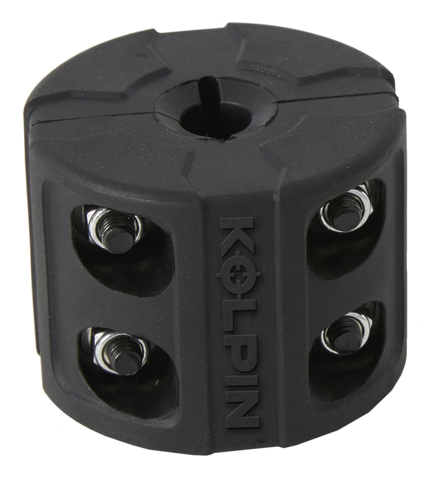 Kolpin Bolt-On Universal Rubber Winch Stop, 1-pk, Black