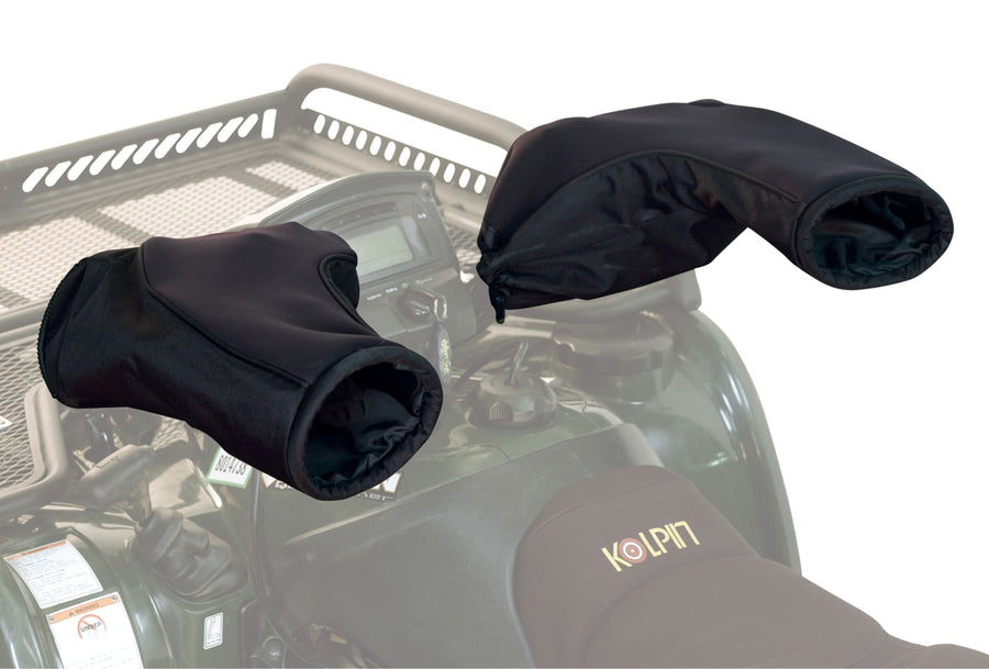 Kolpin Geartector Cold Weather ATV Handlebar Mitts, Black