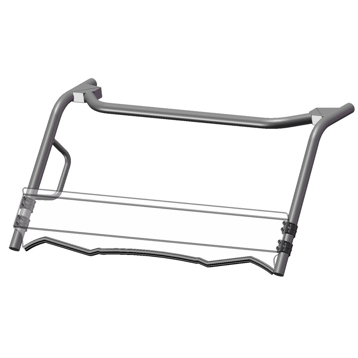 Kolpin Hard Coated Half Fixed Windshield, Teryx'16