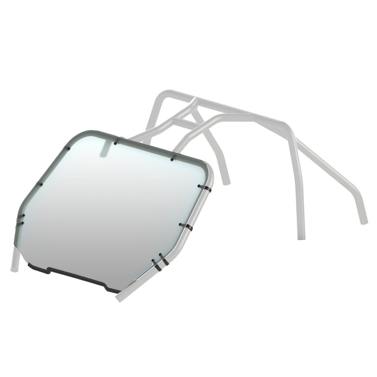 Kolpin Uncoated Full Fixed Windshield, Arctic Cat Wild Cat