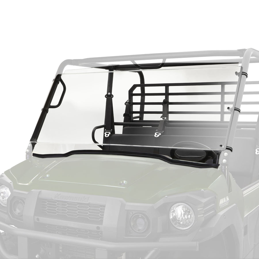 Kolpin Uncoated Full Fixed Windshield, Kawasaki Mule PRO FXT