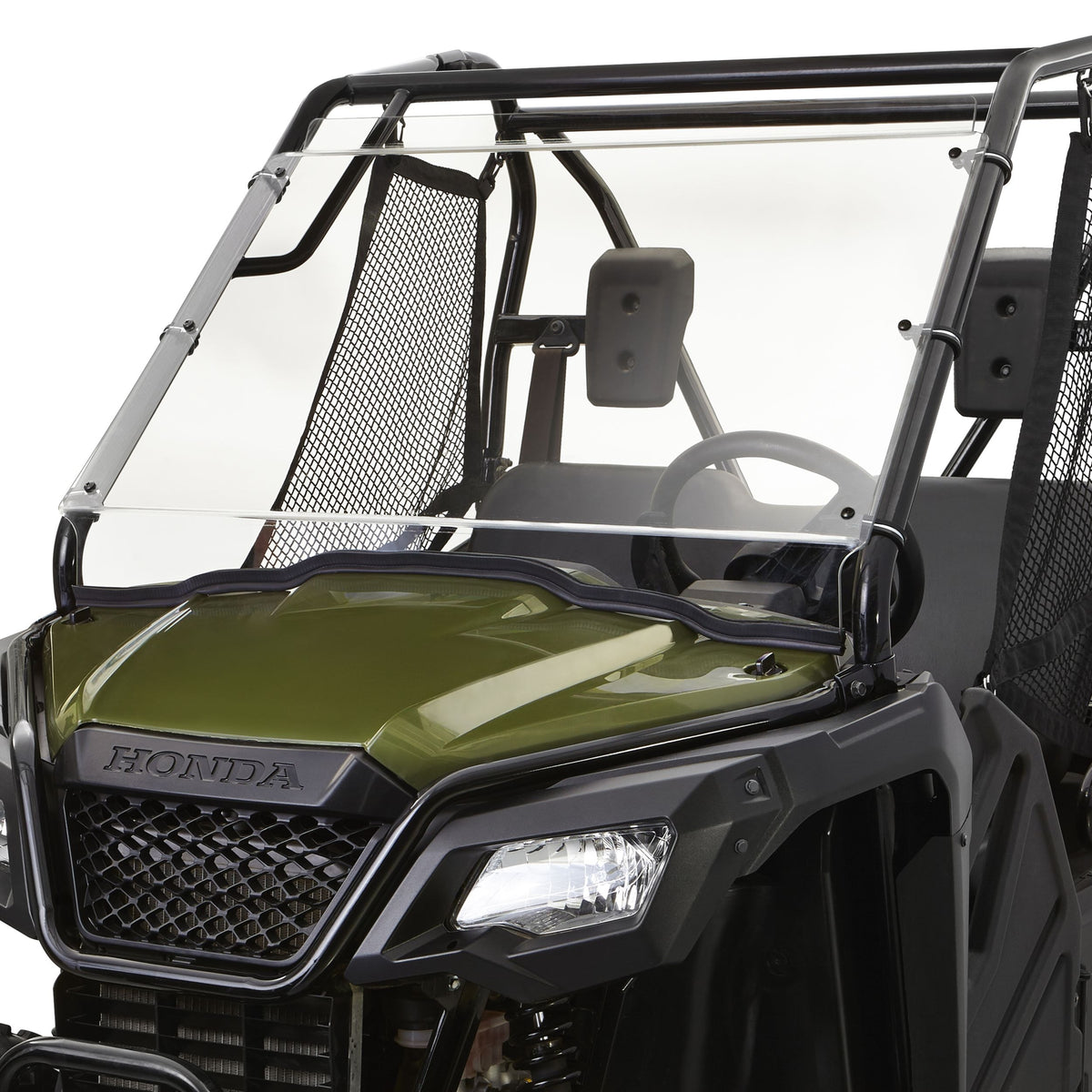 Kolpin Uncoated Full Fixed Windshield, Pioneer 500