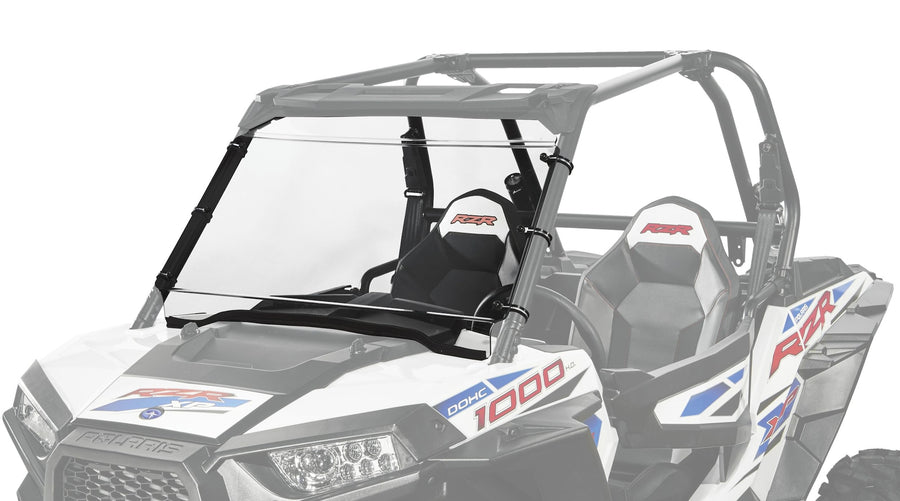 Kolpin Uncoated Full Fixed Windshield, Polaris RZR1000