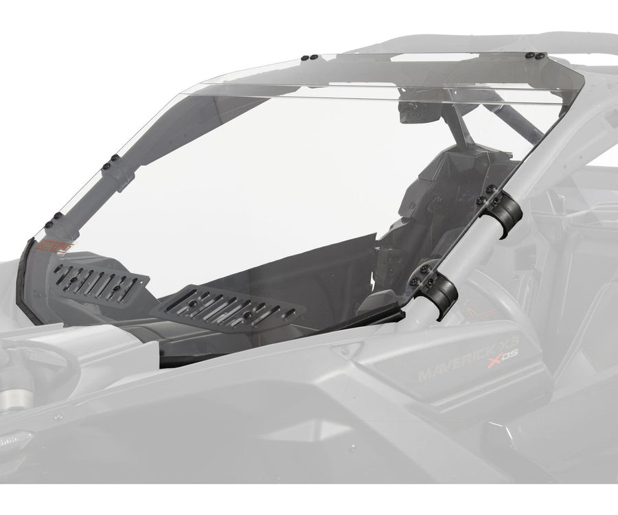 Kolpin UTV Windshield Full-Fixed Vented for CAN-AM Maverick X3