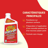 Krud Kutter Gloss-Off Pre-Paint Surface Preparation, Cleaner & Deglosser Without Sanding, 946-mL image 3