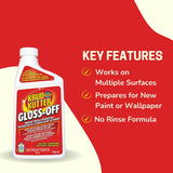Krud Kutter Gloss-Off Pre-Paint Surface Preparation, Cleaner & Deglosser Without Sanding, 946-mL image 4